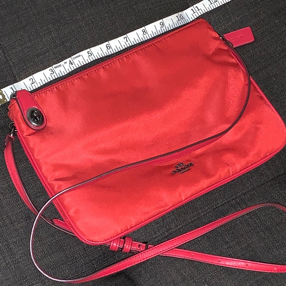 Nylon Coach Crossbody Bag